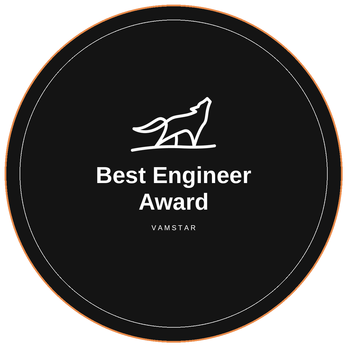 Vamstar Best Engineer Award badge